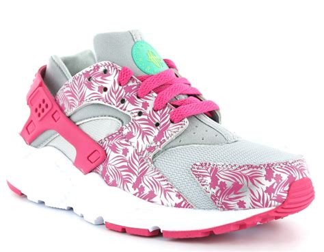 nike huarache grijs roze|huarache x2674100.